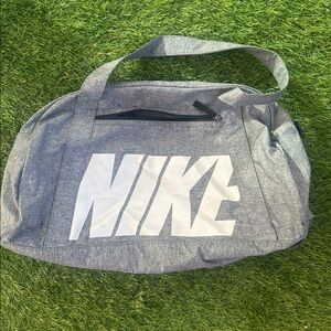 Nike Gray Duffel Bag